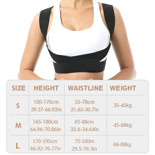 Adjustable posture corrector